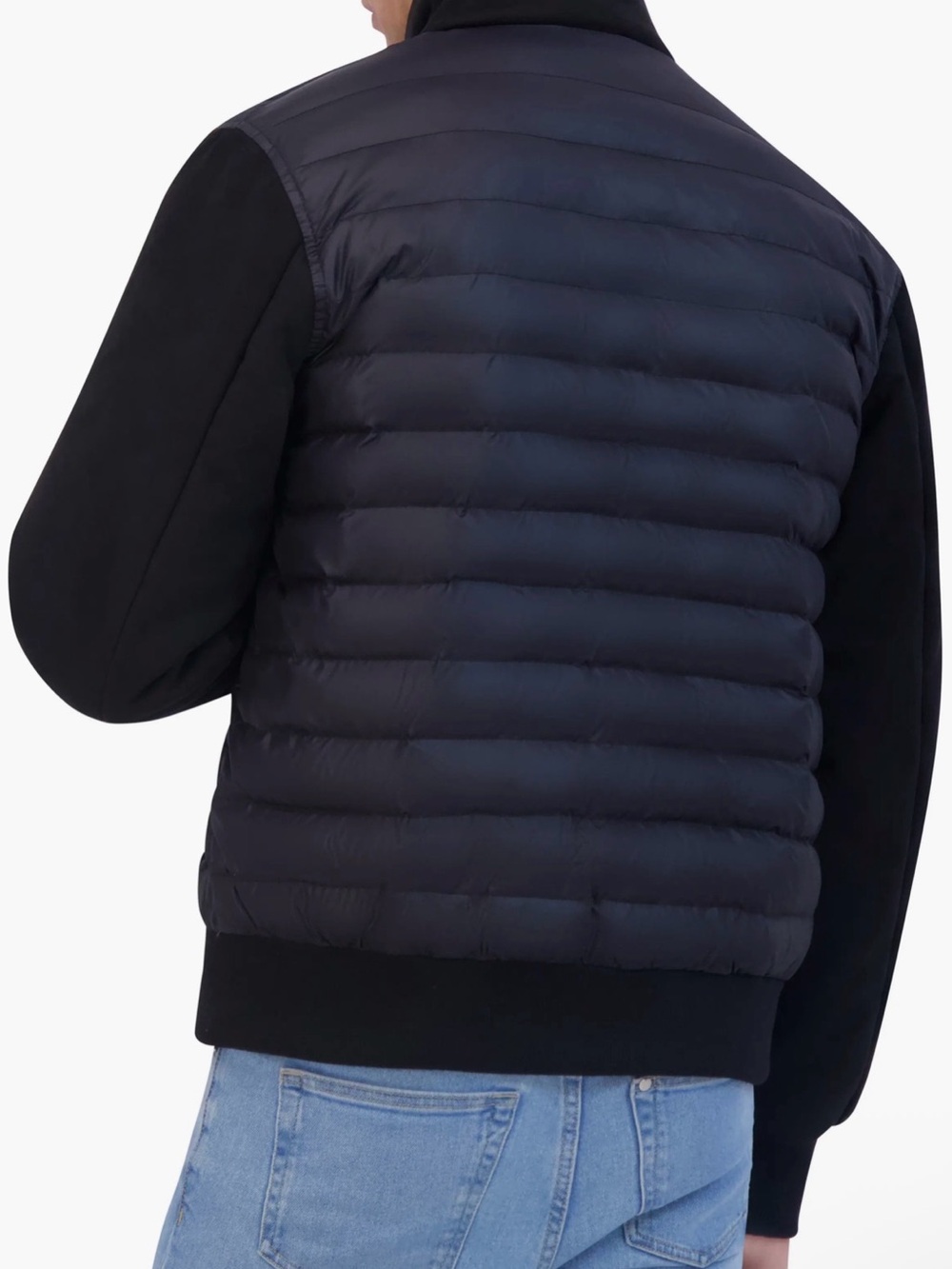 Robert Graham Men's Navy Blue Quilted Bomber Jacket NWT | Small | Floral Lining - Picture 8 of 15